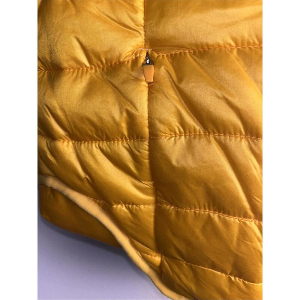 NWT JoyLab Quilted Puffer Vest Lily Yellow Full Zip Pockets Size XS NWT - Picture 4 of 8